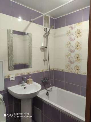 Апартаменты Apartment at Televisionnaya Street Днепр Большой двухместный номер с 1 кроватью-4