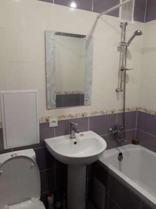 Апартаменты Apartment at Televisionnaya Street Днепр Большой двухместный номер с 1 кроватью-8